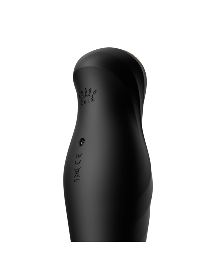 Vibrador de Lujo King Obsidian Black Controlado por APP Bluetooth by ZALO Vibrador de Lujo King Obsidian Black Controlado por APP Bluetooth by ZALO