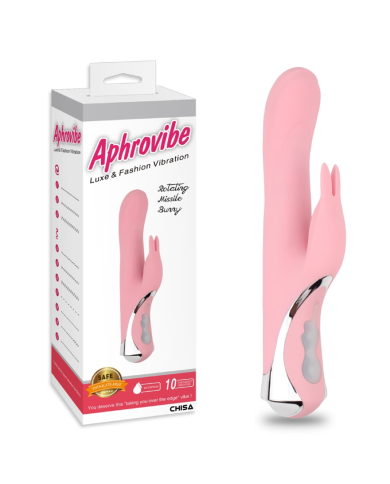 Vibrador Doble Estimulación Rotating