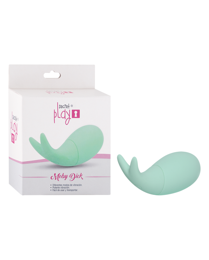 Vibrador Moby Dick Verde Aguamarina