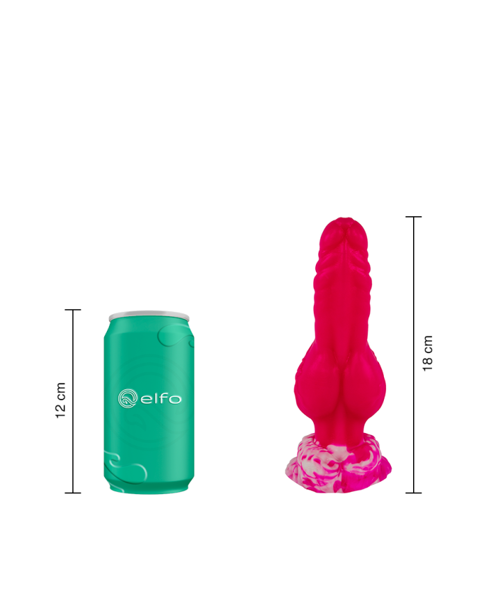 Dildo Gorgon Fucsia Pequeño