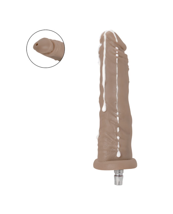 Dildo Jax Caramelo Compatrible con Robbocock Machine