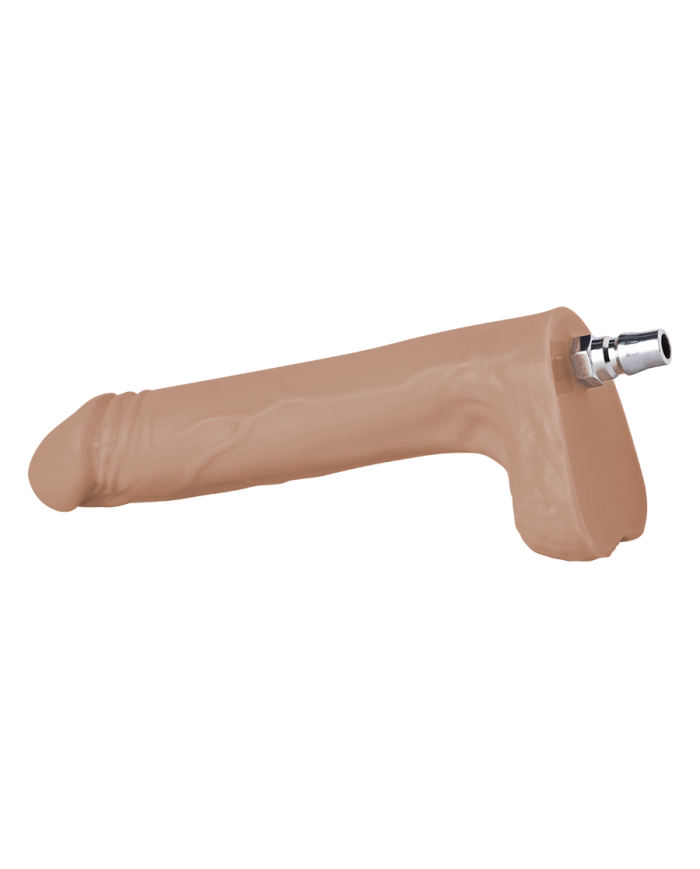 Dildo Paul Caramelo Compatible con Robbocock Machine
