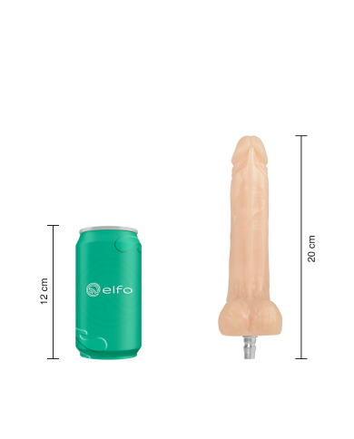 Dildo Paul Flesh Compatible Con Lovense Machine