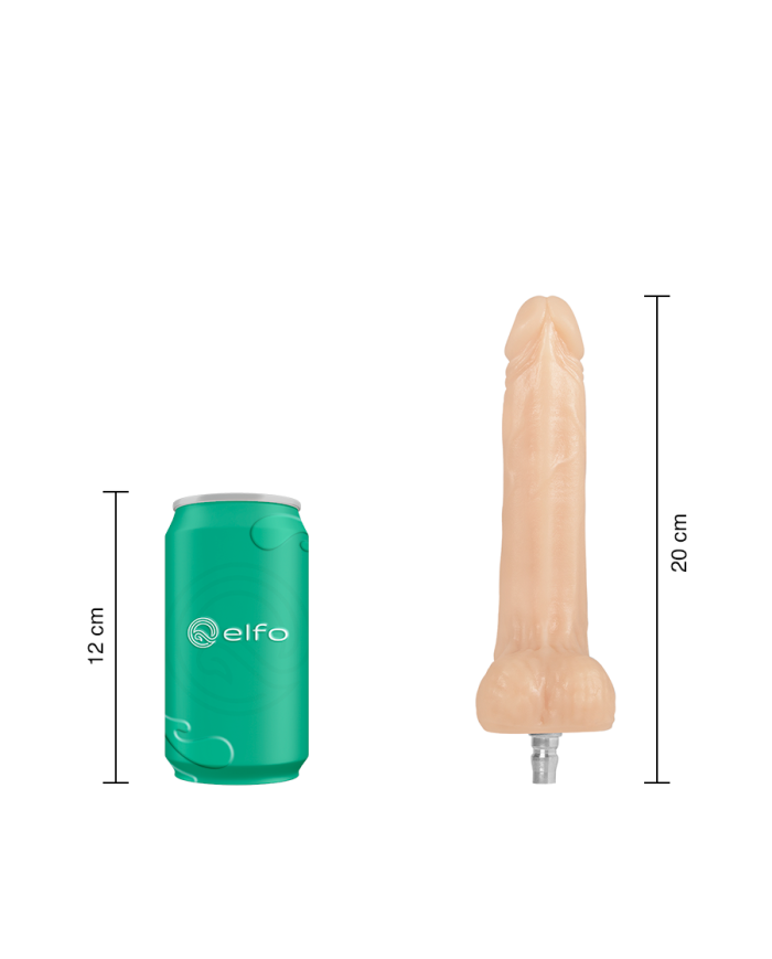 Dildo Paul Flesh Compatible Con Lovense Machine