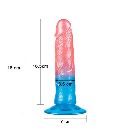 Dildo Realistic 7'' Dazzle Studs