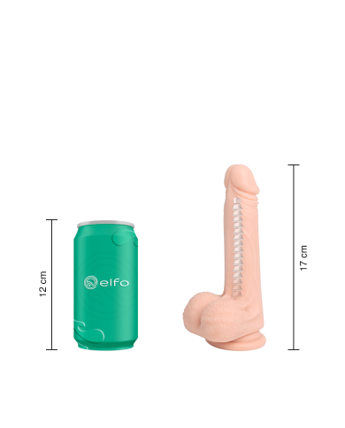 Dildo Uriel Flesh Flexible