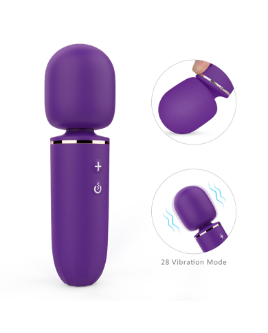Masajeador y Estimulador Clitorial Walle Purple By Amzing Toys