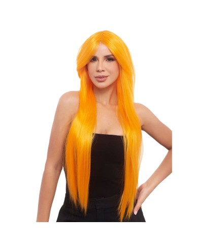 Peluca Nicol Lisa Naranja 80 Cms