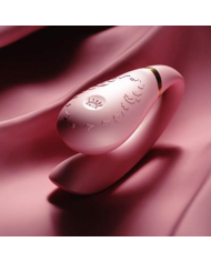 Vibrador de Lujo Fanfan Set Rouge Pink Controlado por APP Bluetooth by ZALO