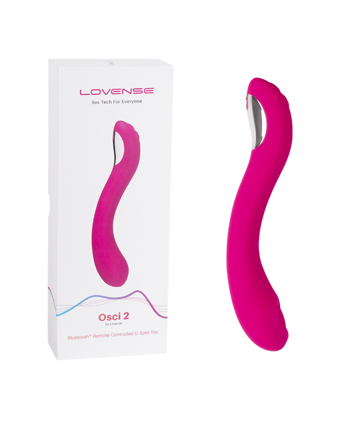 Vibrador Punto G Osci 2 Controlado por APP Global By Lovense