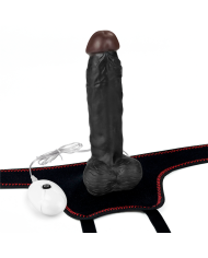 Arnés con Vibración Easy Strapon Set 7.5'' Black