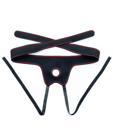Arnés con Vibración Easy Strapon Set 7.5'' Black