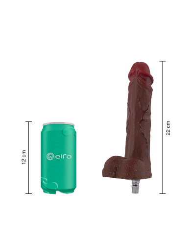 Dildo Brad Brown Compatible Con Lovense
