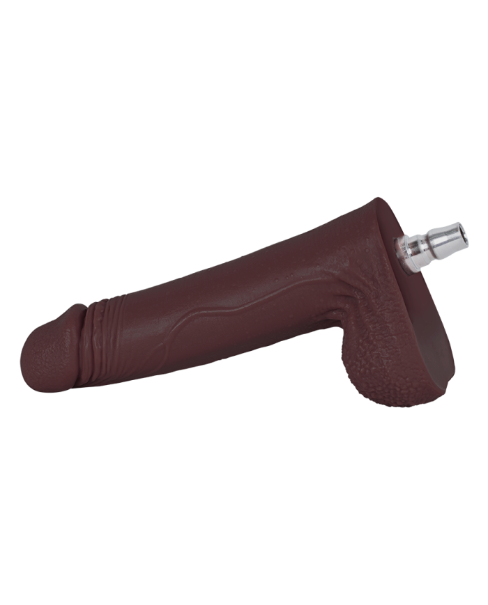 Dildo Uriel Chocolate Nude Compatible Con Lovense Machine