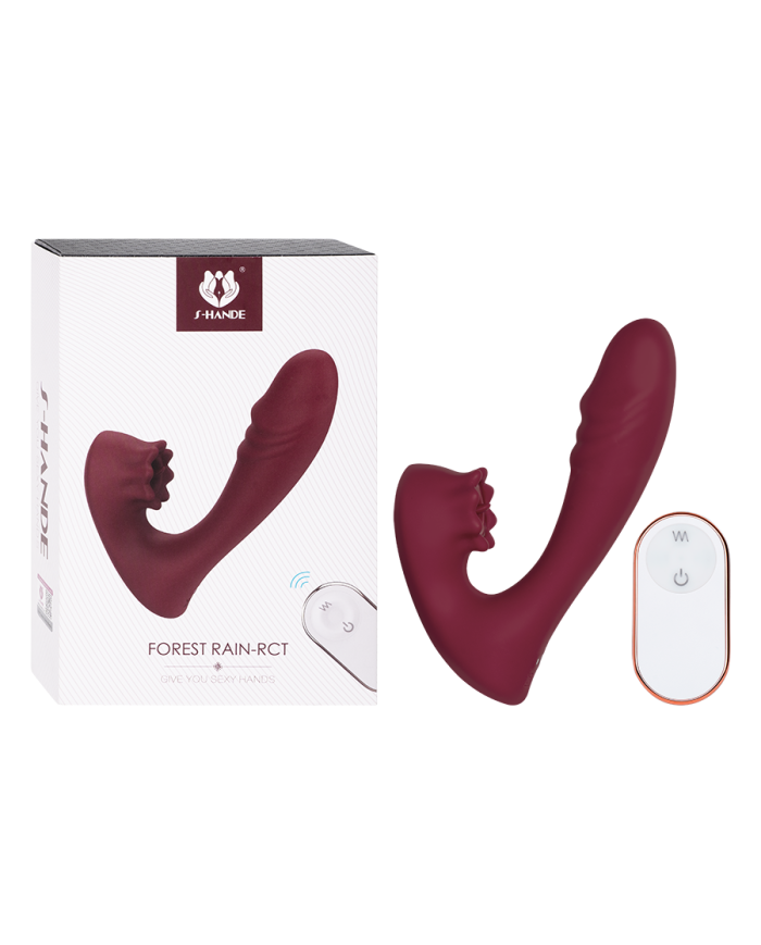 Estimulador de Clítoris y Punto G Forest Rain a Control Remoto Estimulador de Clítoris y Punto G Forest Rain a Control Remoto