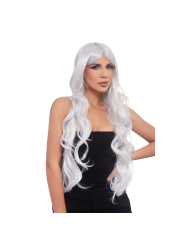 Peluca Nicol Rizada Blanca