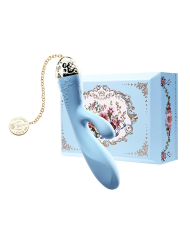 Vibrador de Lujo Rosalie Royal Blue Controlado Por APP Bluetooth by ZALO