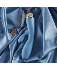 Vibrador de Lujo Rosalie Royal Blue Controlado Por APP Bluetooth by ZALO