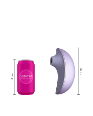 Estimulador Clitorial Pulse Galaxie Lila Metálico Controlado por APP Global By Svakom