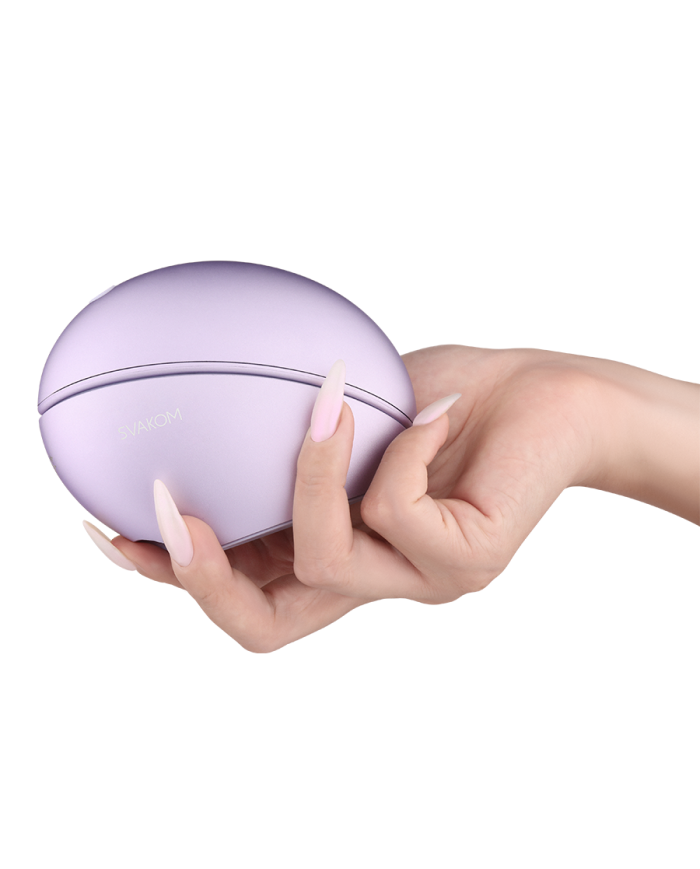 Estimulador Clitorial Pulse Galaxie Lila Metálico Controlado por APP Global By Svakom