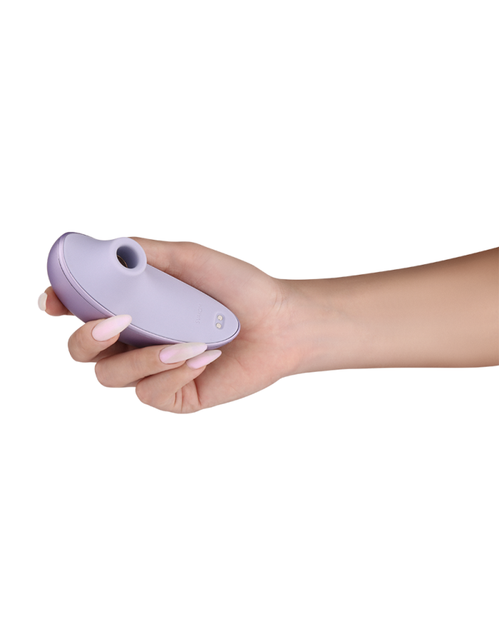 Estimulador Clitorial Pulse Galaxie Lila Metálico Controlado por APP Global By Svakom