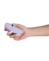 Estimulador Clitorial Pulse Galaxie Lila Metálico Controlado por APP Global By Svakom