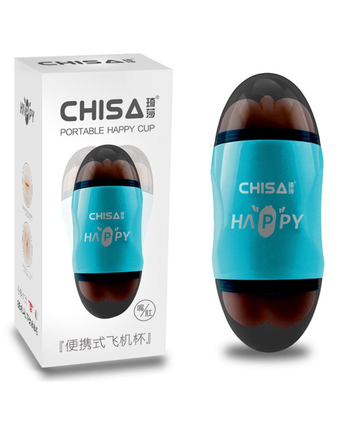 Masturbador Doble Heppy Blue