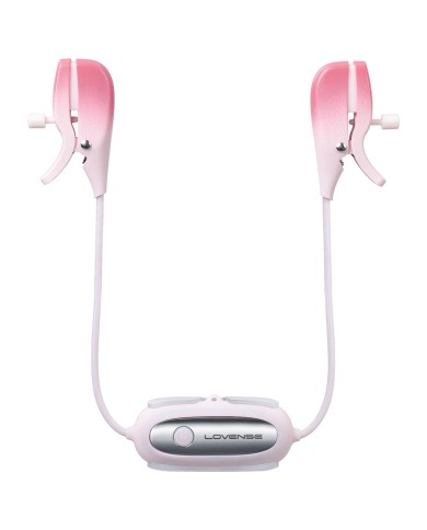 Pinzas para Pezones Vibradoras Gemini Controladas por APP Global By Lovense