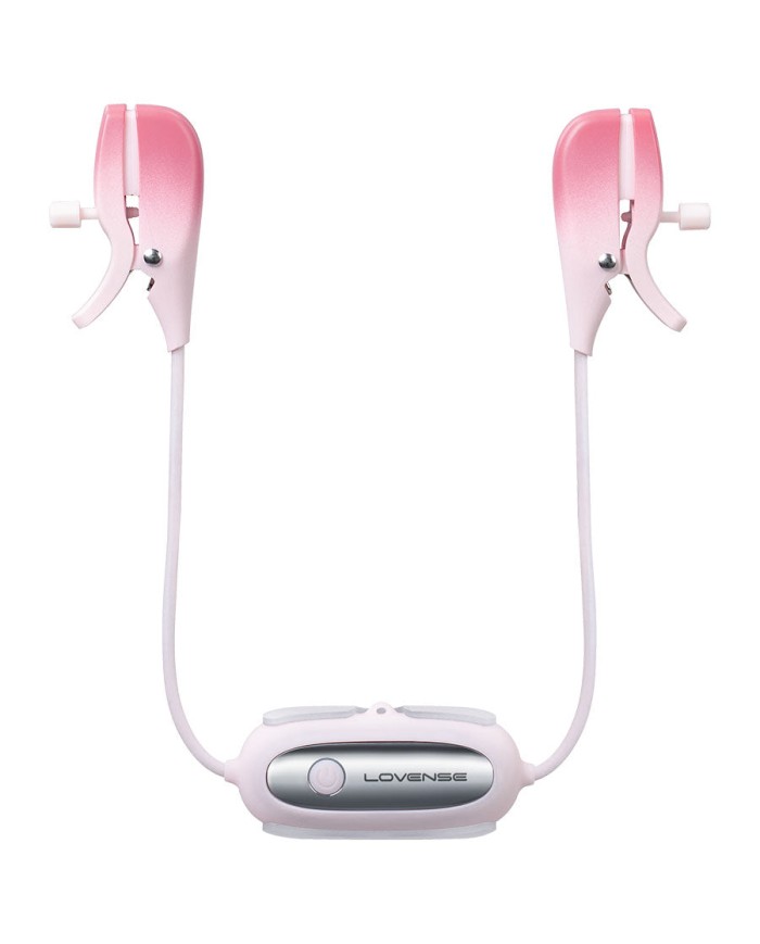 Pinzas para Pezones Vibradoras Gemini Controladas por APP Global By Lovense