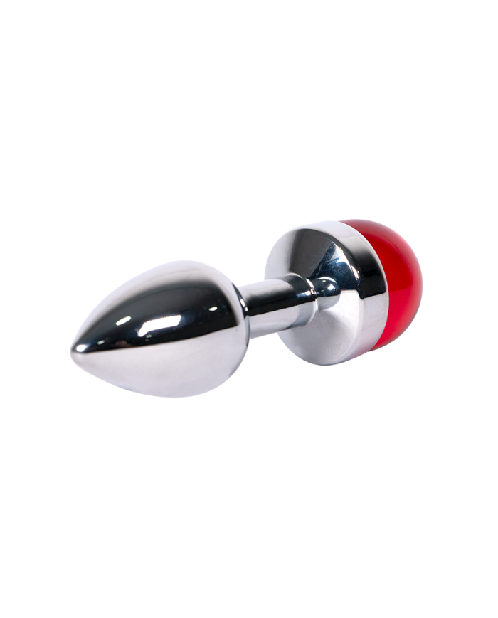 Plug Anal Ball Gema Roja