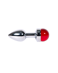 Plug Anal Ball Gema Roja