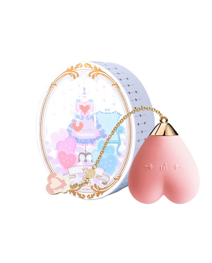 Vibrador de Lujo Baby Heart Strawberry Pink Controlado por APP Bluetooth by ZALO