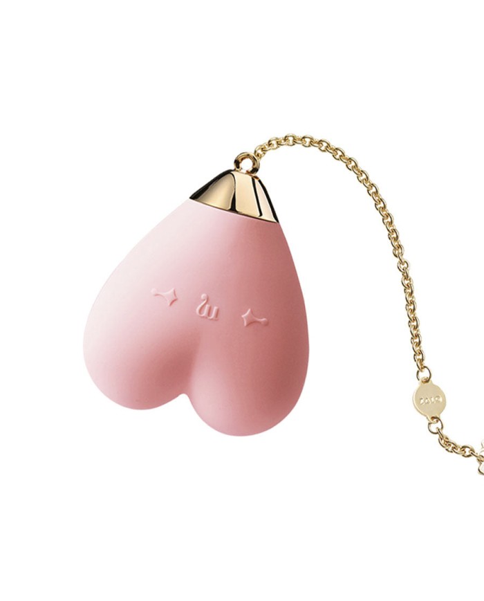 Vibrador de Lujo Baby Heart Strawberry Pink Controlado por APP Bluetooth by ZALO