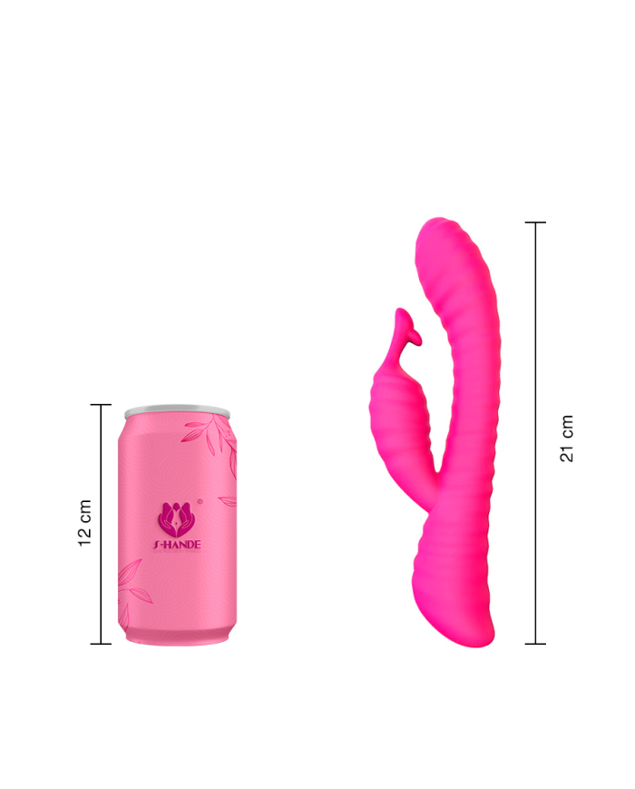 Vibrador Doble Estimulación Moonlight Pink Vibrador Doble Estimulación Moonlight Pink