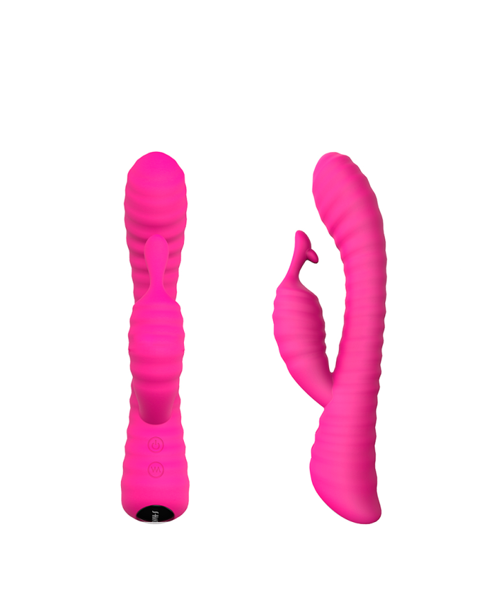 Vibrador Doble Estimulación Moonlight Pink Vibrador Doble Estimulación Moonlight Pink