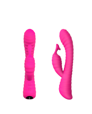 Vibrador Doble Estimulación Moonlight Pink Vibrador Doble Estimulación Moonlight Pink