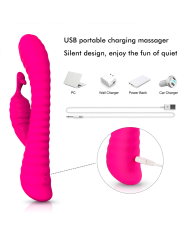 Vibrador Doble Estimulación Moonlight Pink Vibrador Doble Estimulación Moonlight Pink