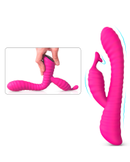 Vibrador Doble Estimulación Moonlight Pink Vibrador Doble Estimulación Moonlight Pink