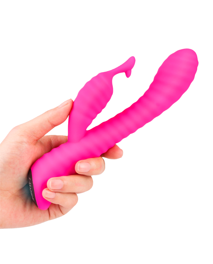 Vibrador Doble Estimulación Moonlight Pink Vibrador Doble Estimulación Moonlight Pink