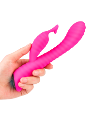 Vibrador Doble Estimulación Moonlight Pink Vibrador Doble Estimulación Moonlight Pink