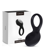 Anillo Vibrador Tyler Negro By Svakom