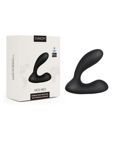 Estimulador de Próstata y Perineo Vick NEO Negro By Svakom
