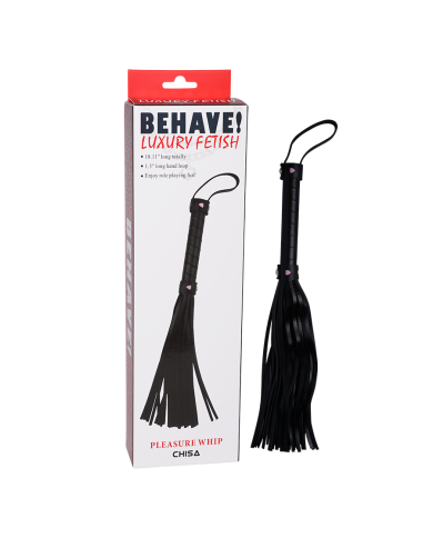 Látigo Pleasure Whip Black