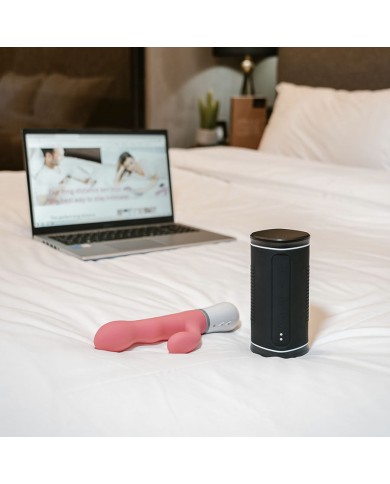 Masturbador Vibrador Calor Controlado por APP Global by Lovense