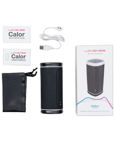 Masturbador Vibrador Calor Controlado por APP Global by Lovense