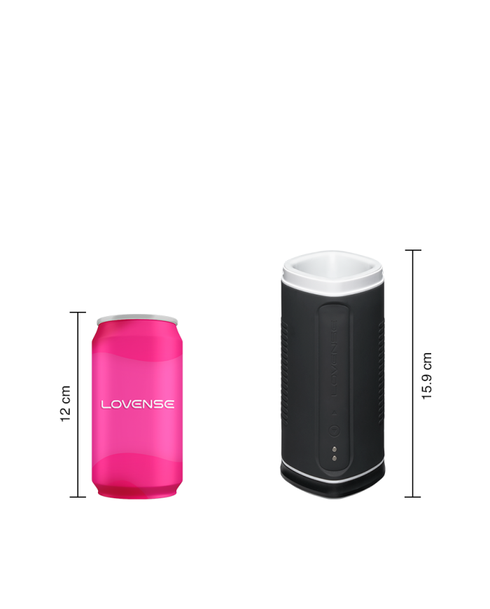Masturbador Vibrador Calor Controlado por APP Global by Lovense