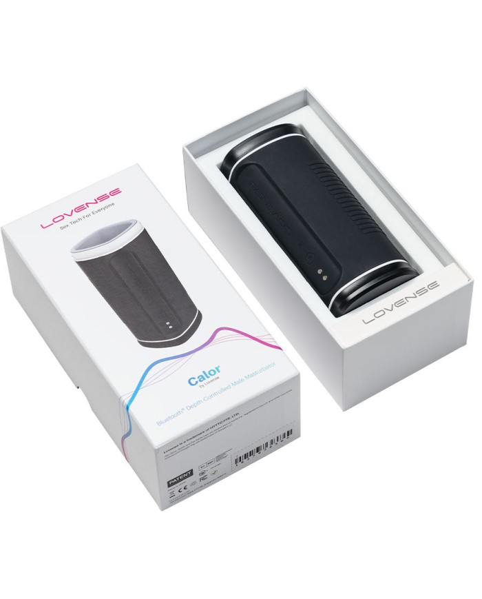 Masturbador Vibrador Calor Controlado por APP Global by Lovense