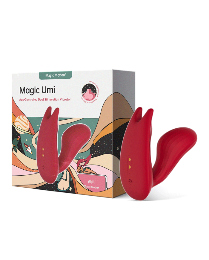Vibrador Clitorial y Punto G con APP Magic Umi