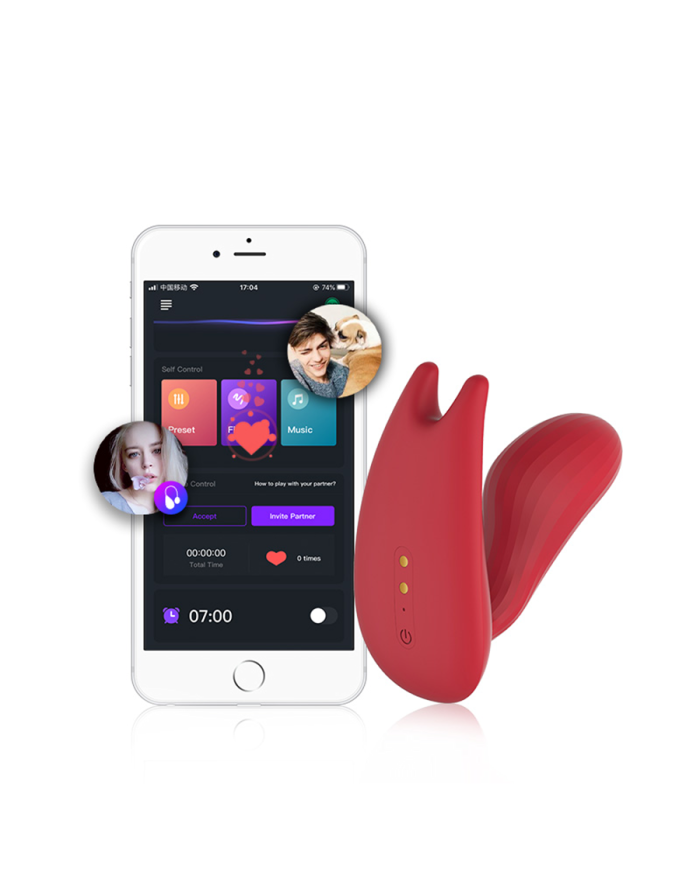 Vibrador Clitorial y Punto G con APP Magic Umi