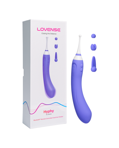 Vibrador Clitorial y Punto G Hyphy Controlado por APP Global By Lovense